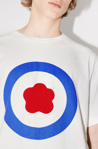 T-shirt oversize "Kenzo Target" - Off White
