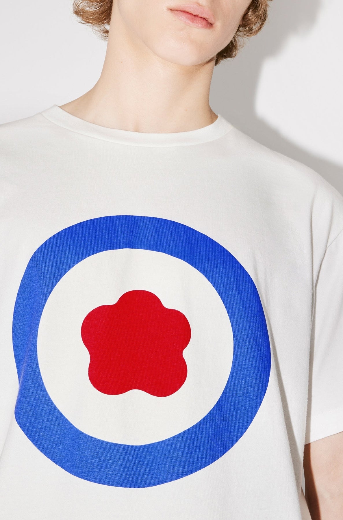 T-shirt oversize "Kenzo Target" - Off White