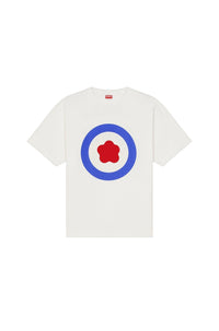 T-shirt oversize "Kenzo Target" - Off White