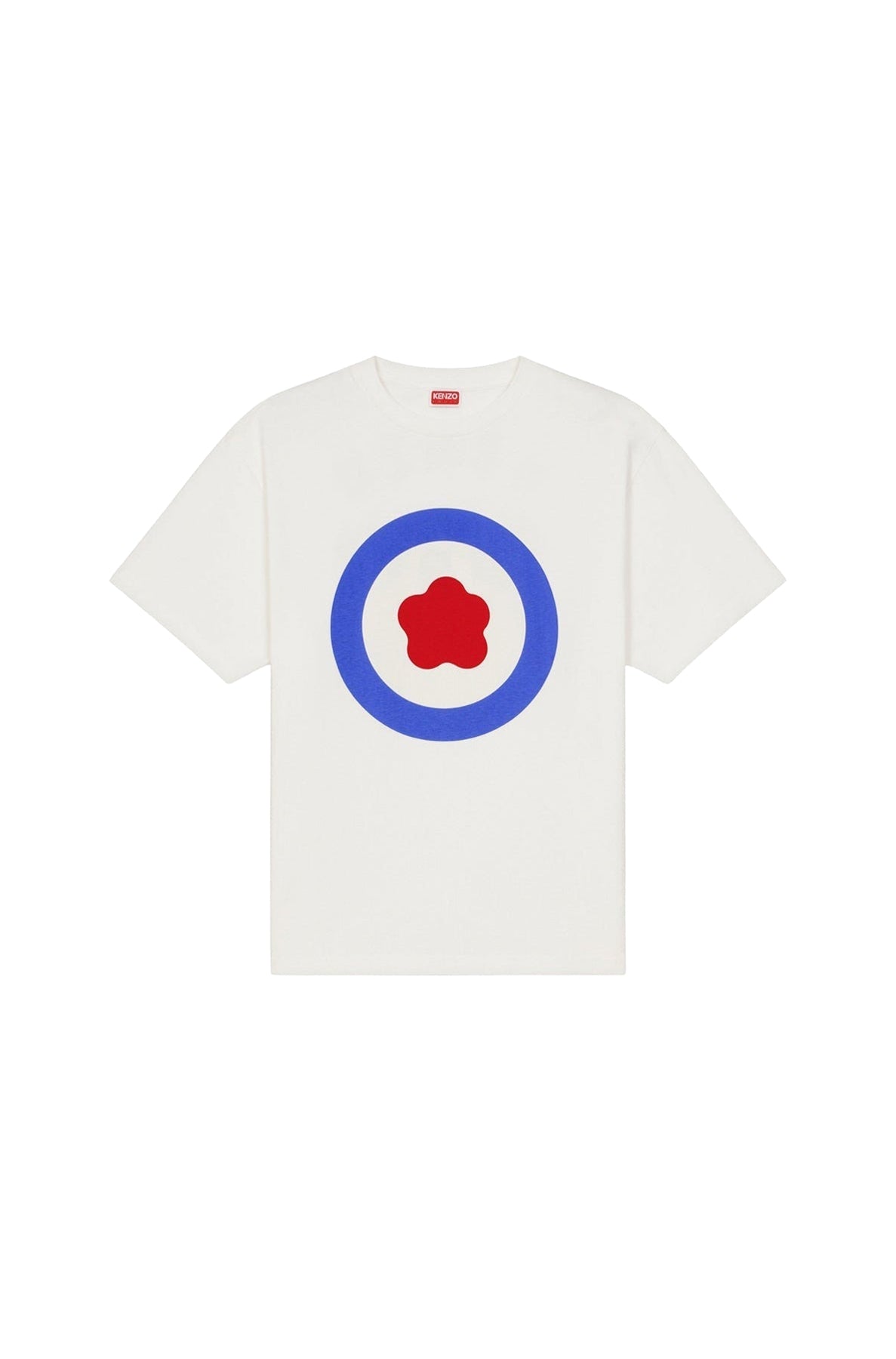 T-shirt oversize "Kenzo Target" - Off White