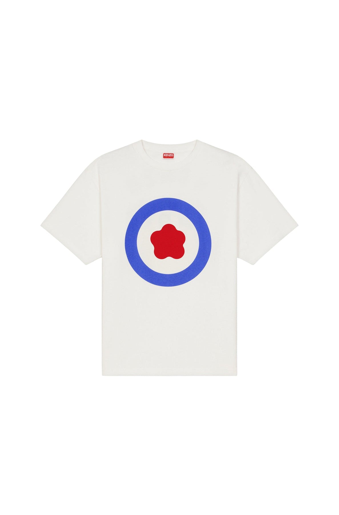 T-shirt oversize "Kenzo Target" - Off White