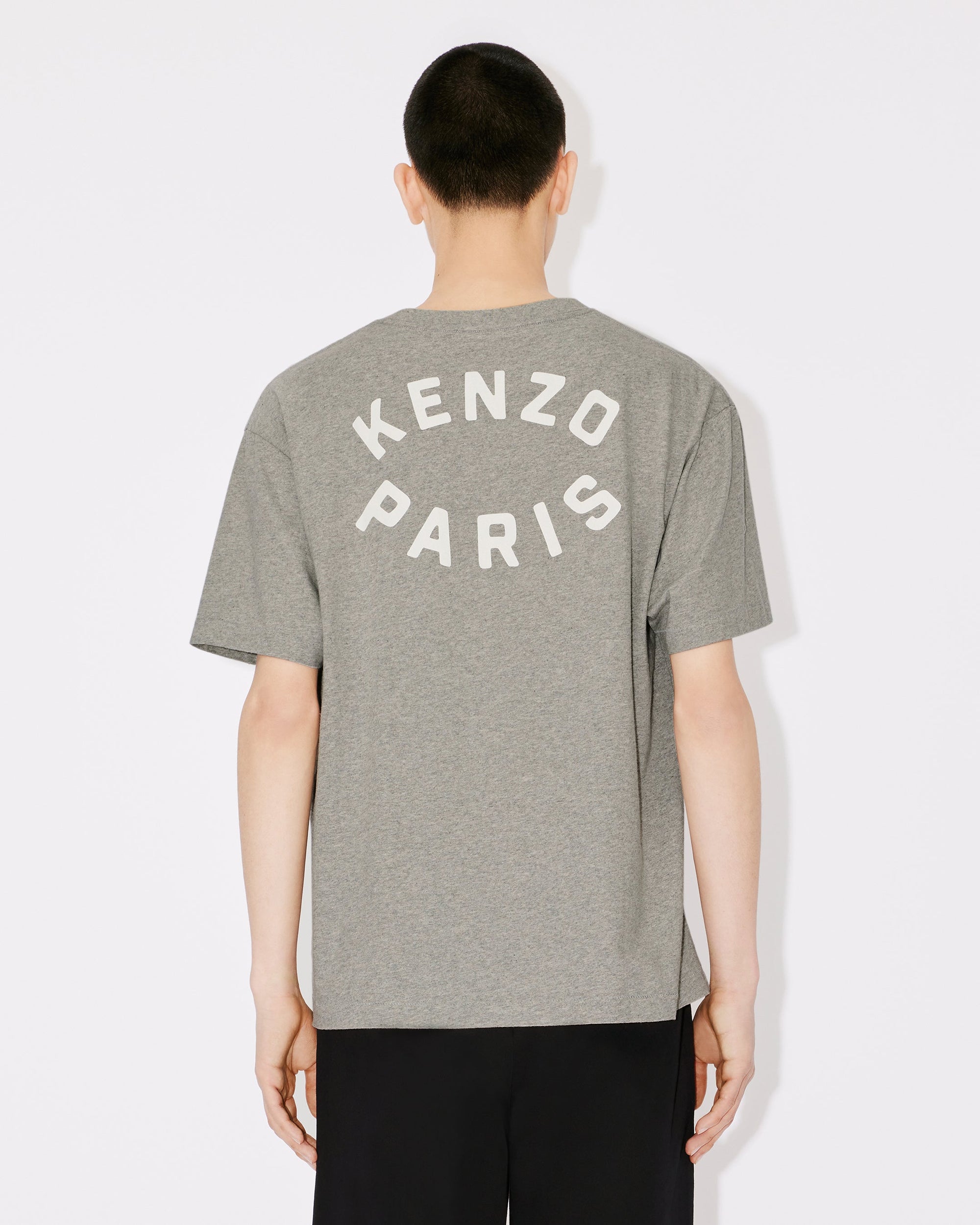 T-shirt oversize "Kenzo Target" - Pearl Grey