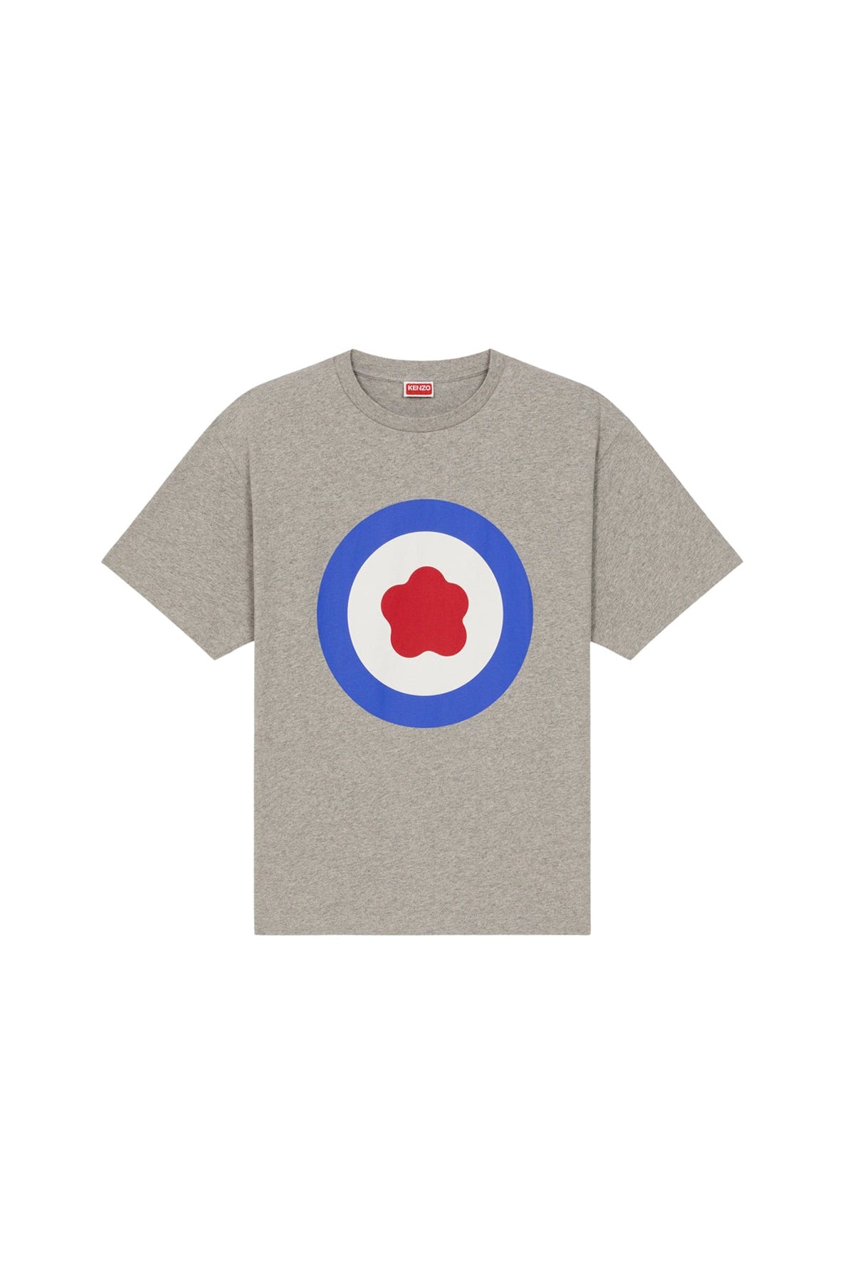 T-shirt oversize "Kenzo Target" - Pearl Grey