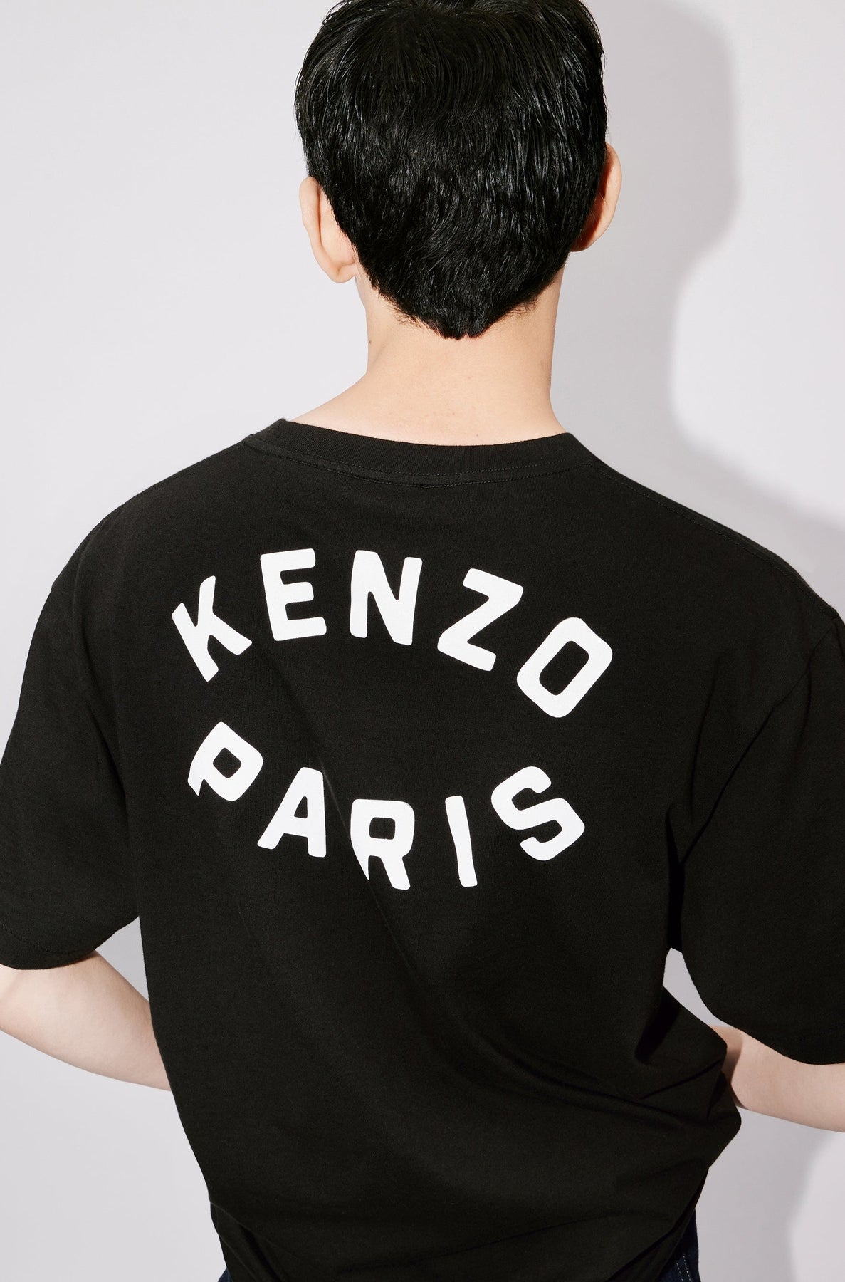 T-shirt oversize Kenzo Target - Black