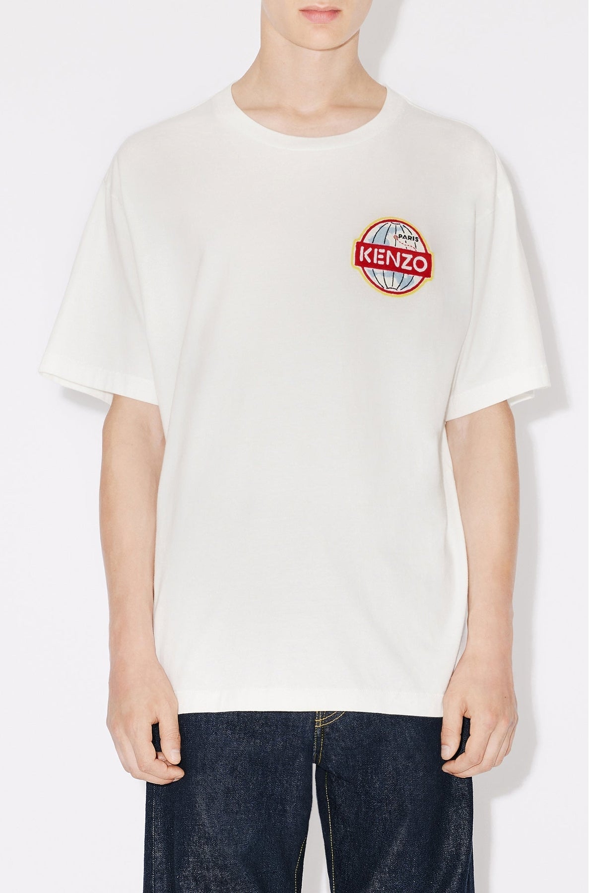 Oversized T-shirt "Kenzo Travel" - Off White