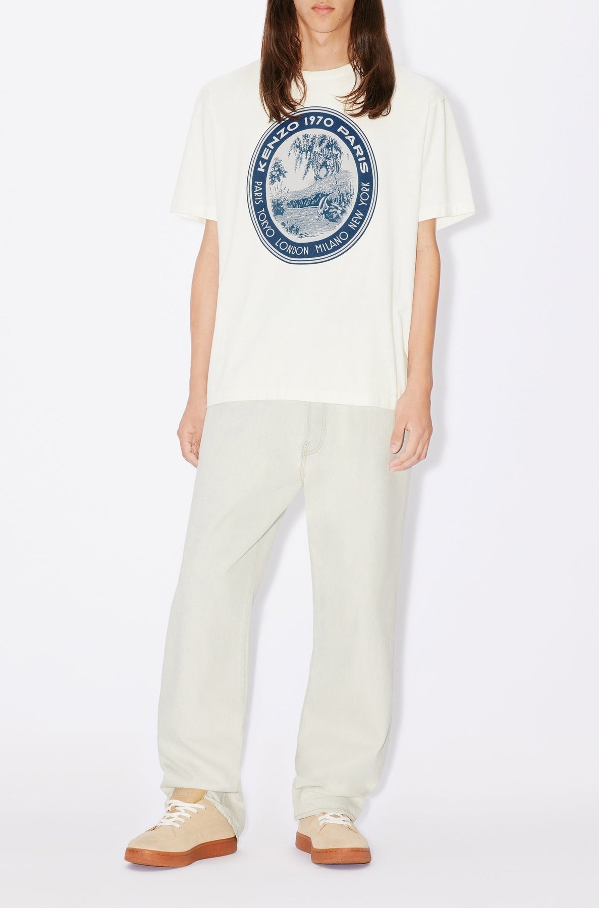 Kenzo Tiger Patch Oversize T