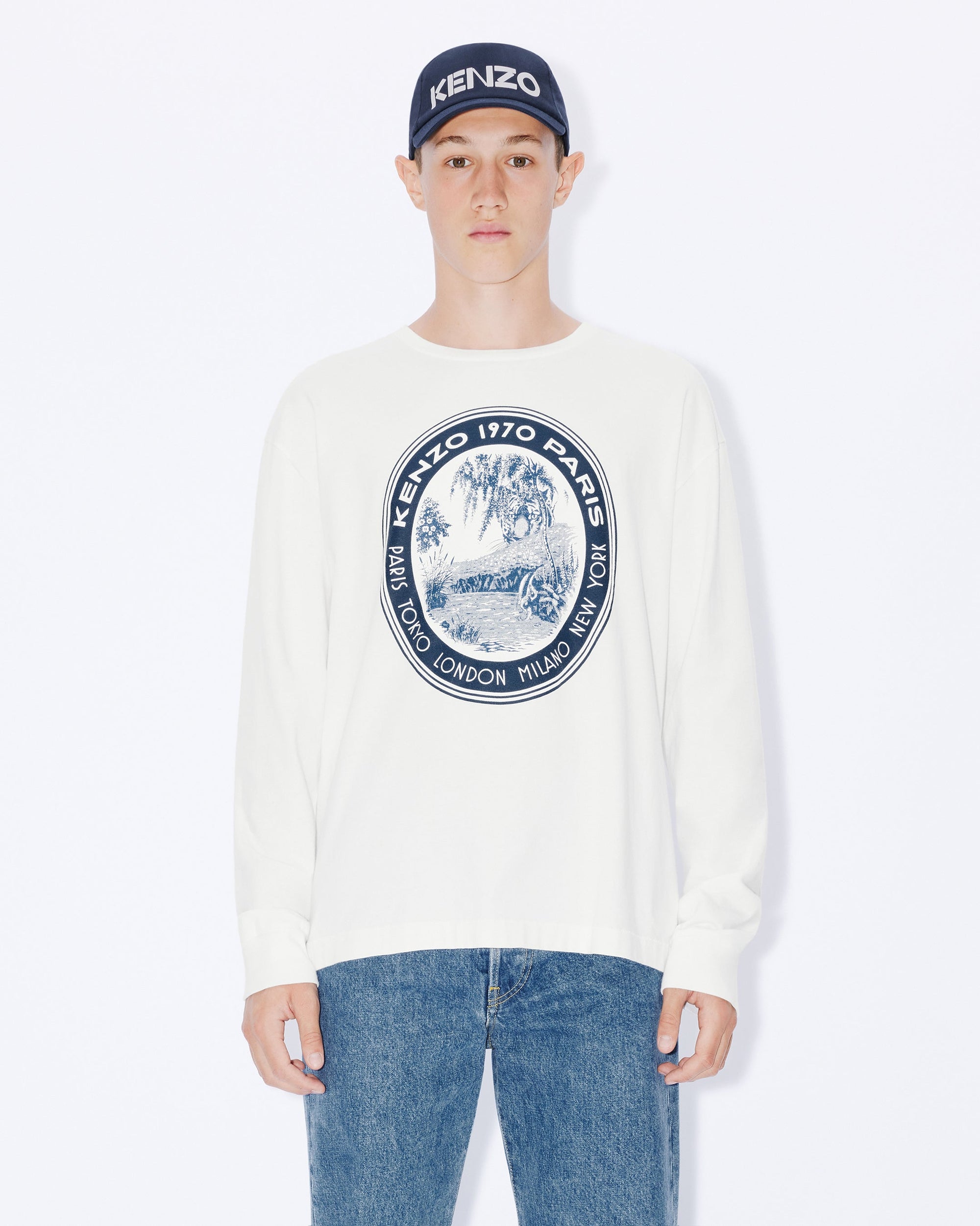 Kenzo Tiger Patch Classic T-S