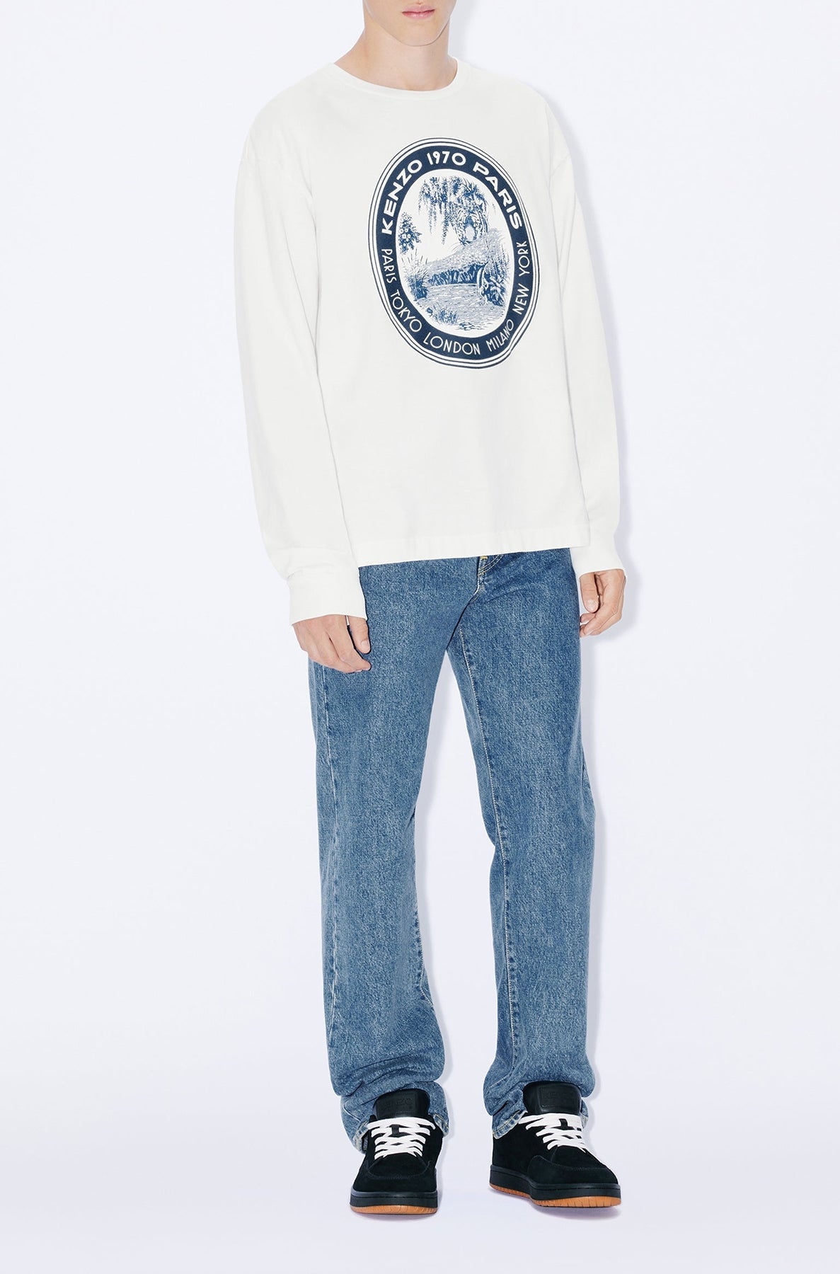 Kenzo Tiger Patch Classic T-S