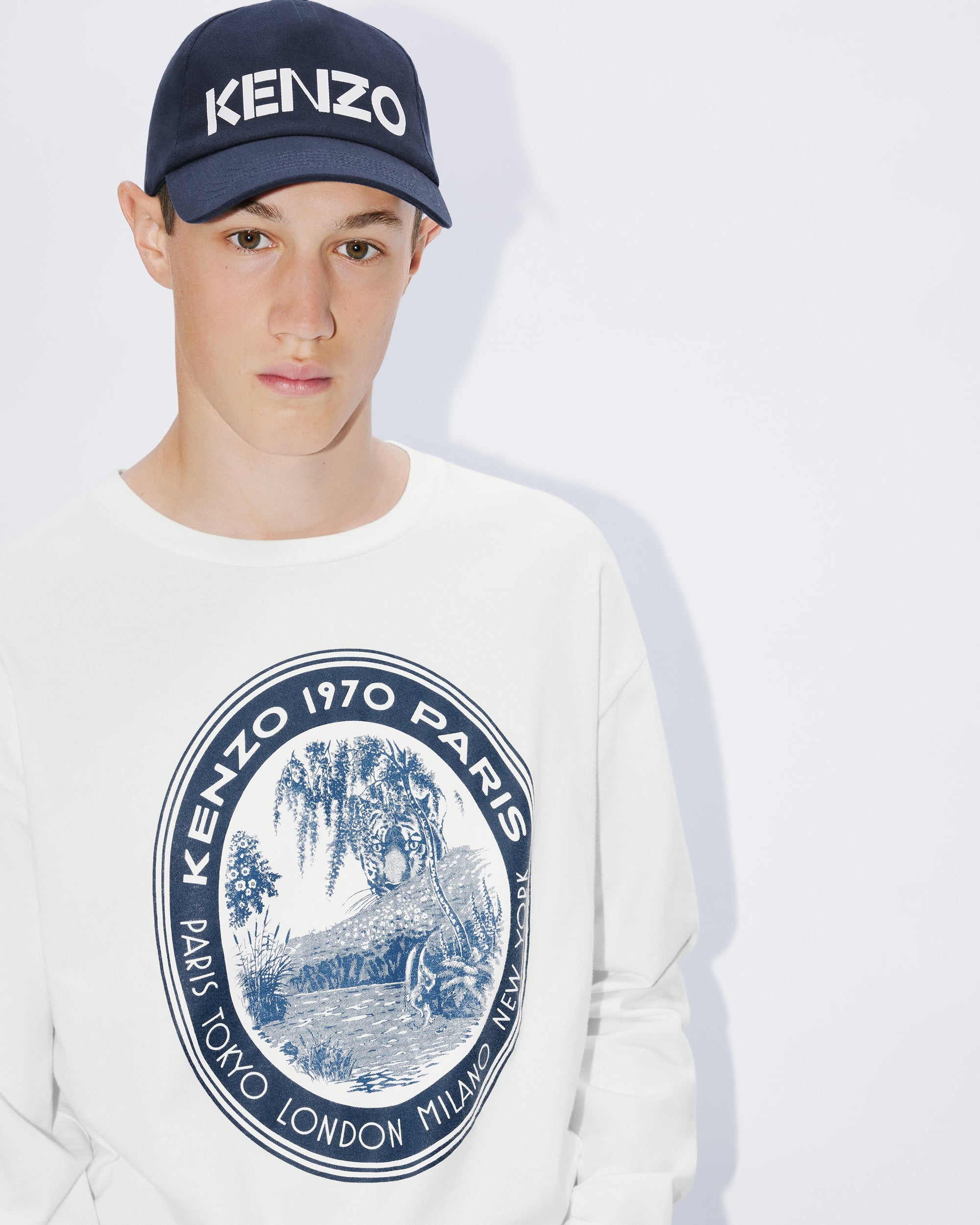 Kenzo Tiger Patch Classic T-S
