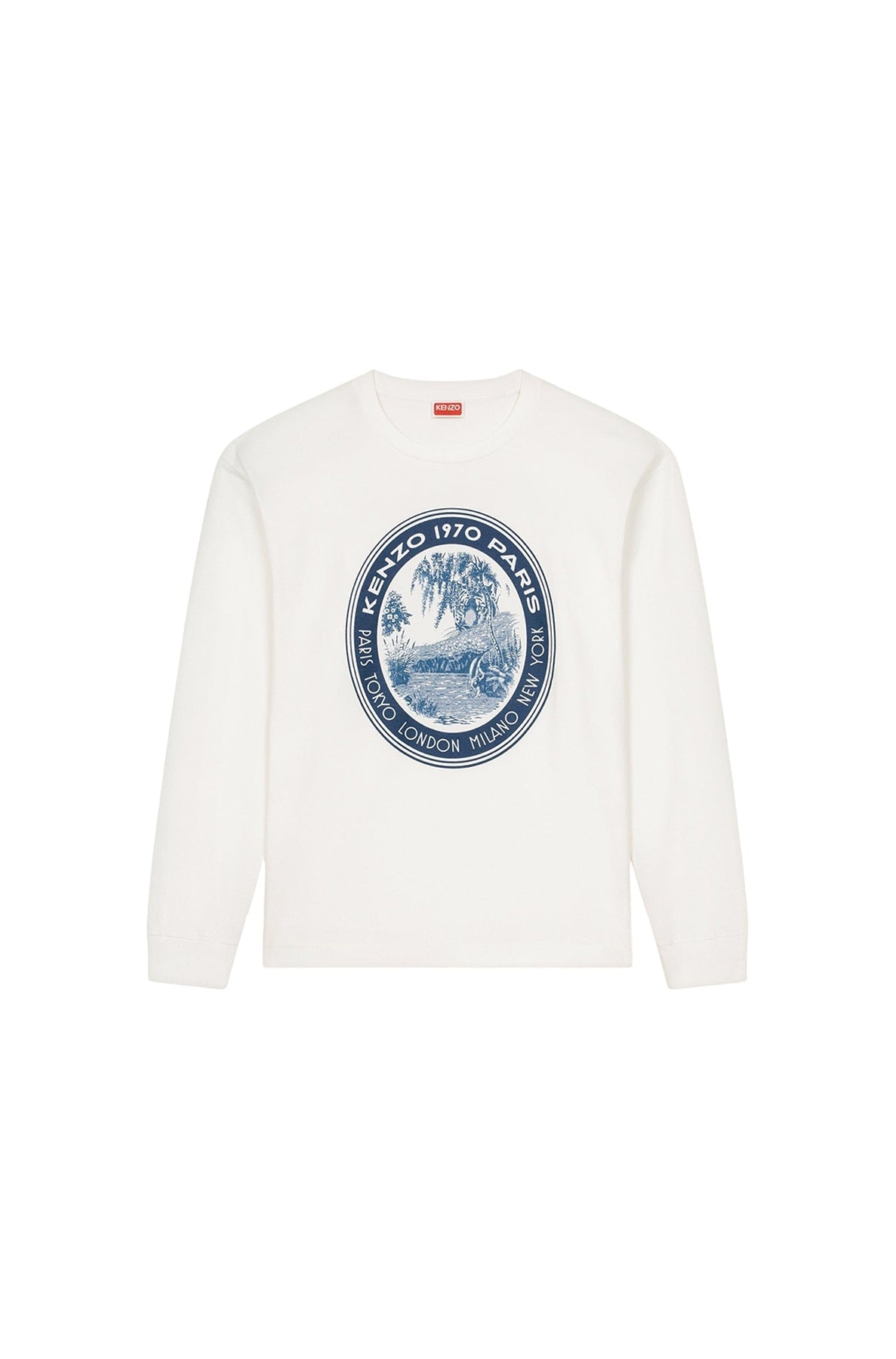Kenzo Tiger Patch Classic T-S