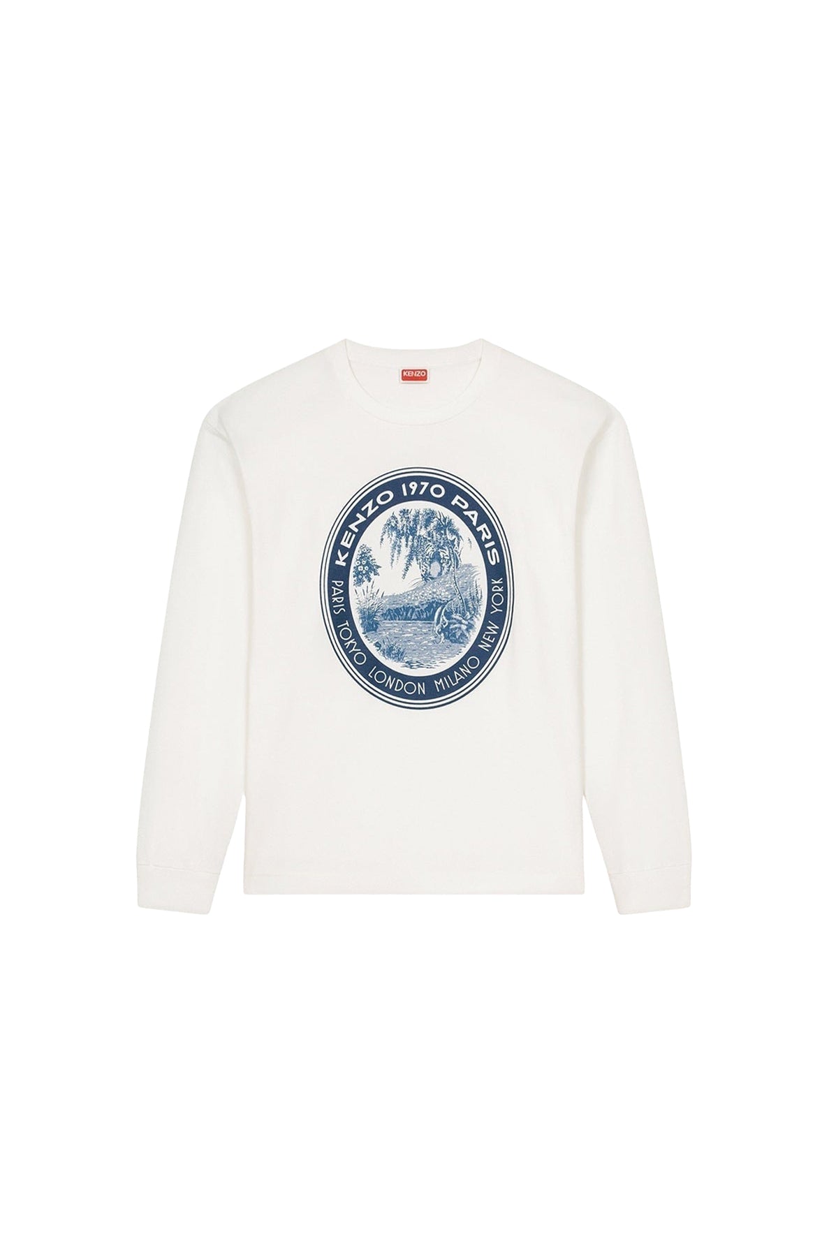 T-shirt "Kenzo Tiger Patch" - Off White