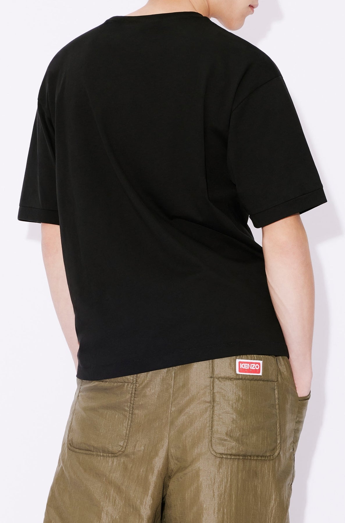 T-shirt classique brodé "Kenzo Kingyo" - Black