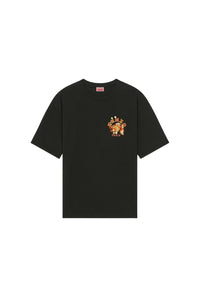 T-shirt classique brodé "Kenzo Kingyo" - Black