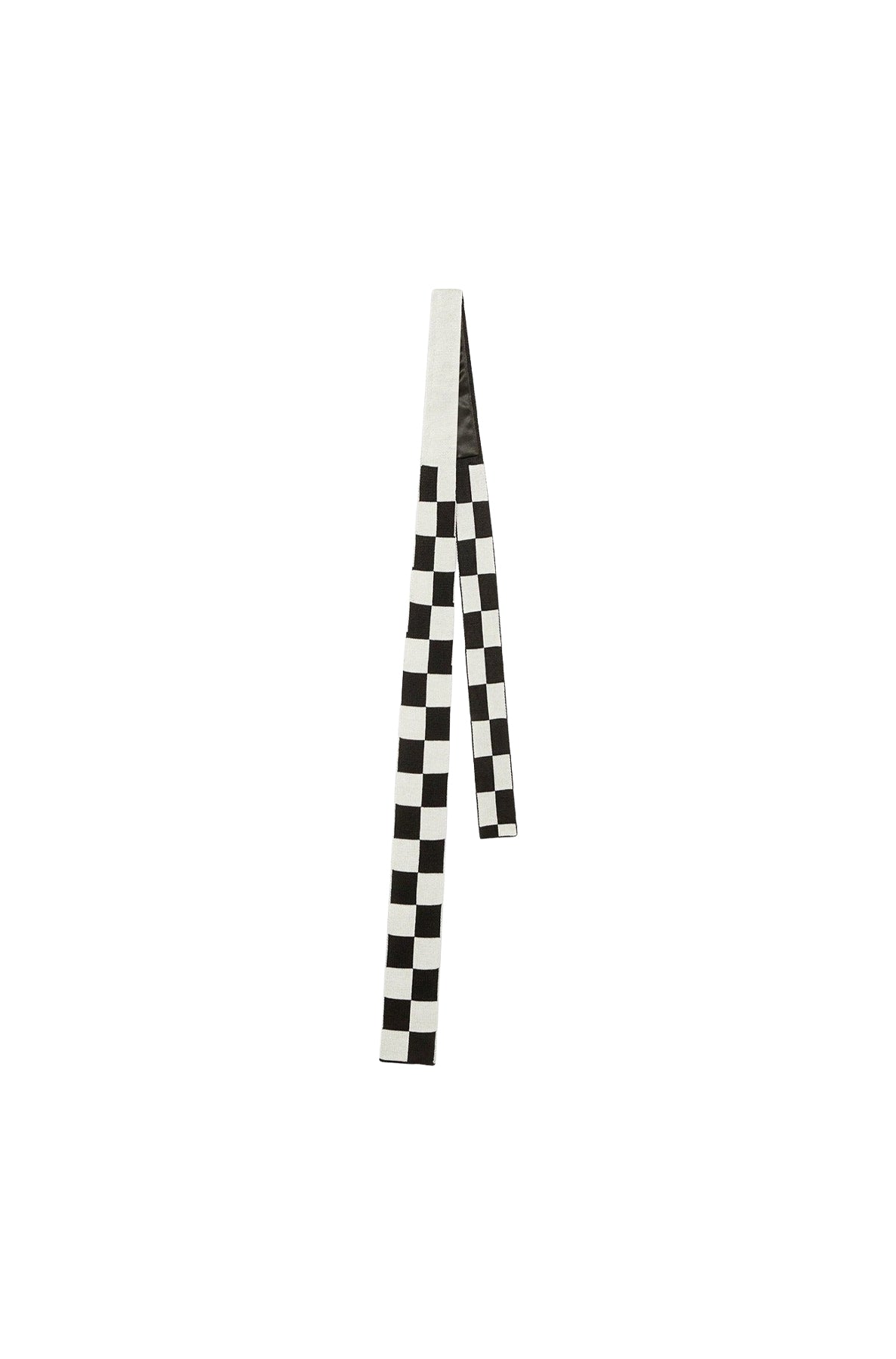 Kenzo Stamp silk and wool blend tie - Off White