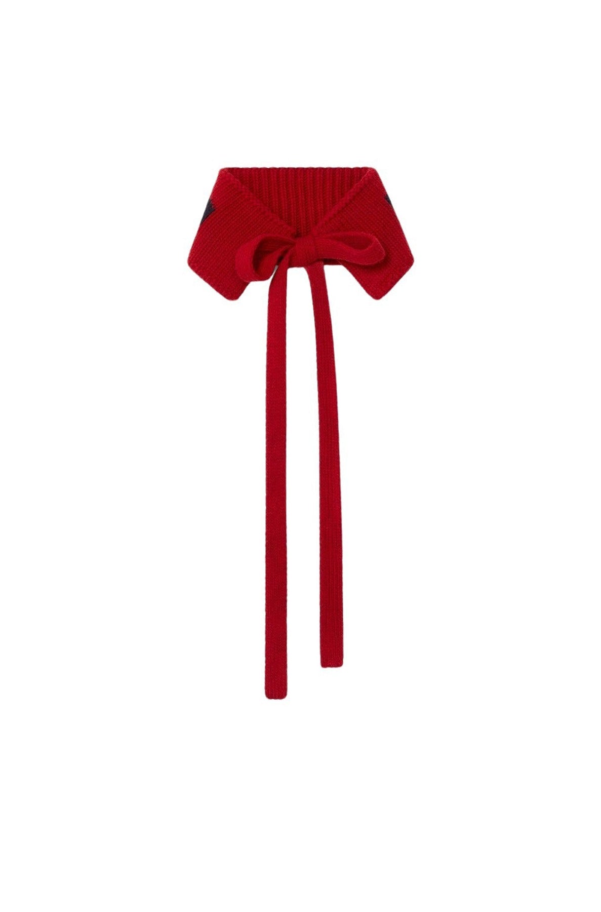 Col "Kenzo Stamp"  en laine - Cherry