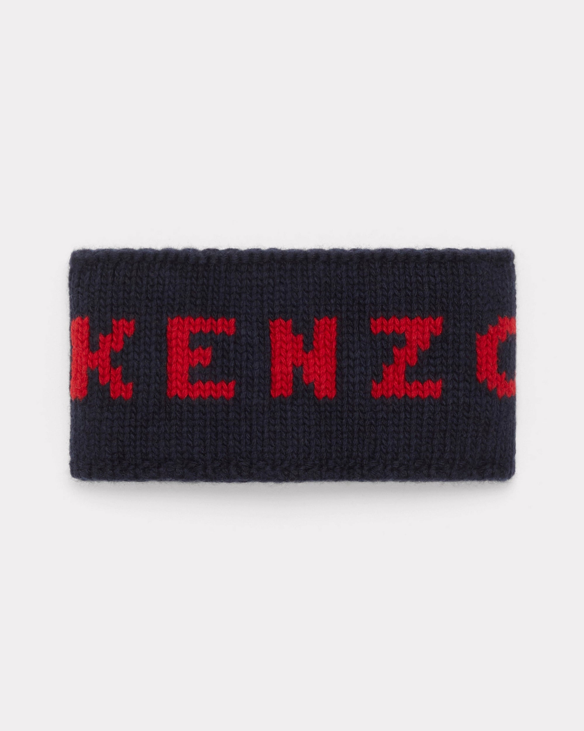 Col "Kenzo Stamp" en laine - Midnight Blue
