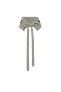 Col "Kenzo Stamp" en laine - Pearl Grey