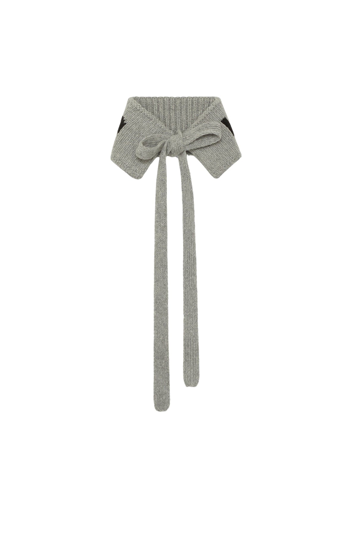 Col "Kenzo Stamp" en laine - Pearl Grey