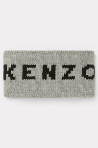Kenzo Stamp collar in wool - Pearl Grey