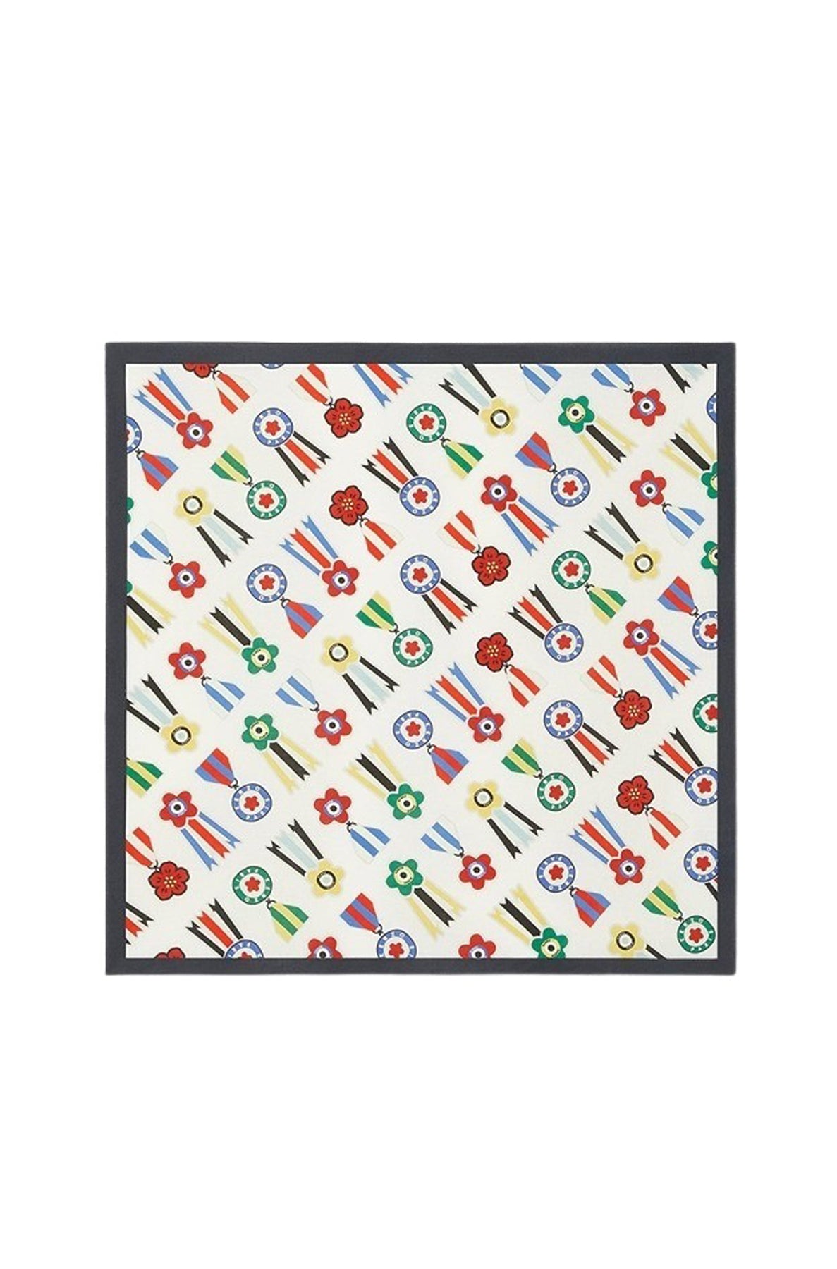 Kenzo Stamp Bandana - Off White