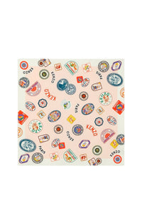 Bandana "Kenzo Stamp" - Faded Pink