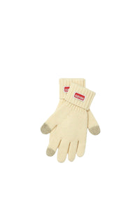 Gants "Kenzo Tag" en laine - Off White