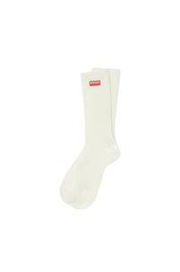 Chaussettes "Kenzo Tag" en laine - Off White