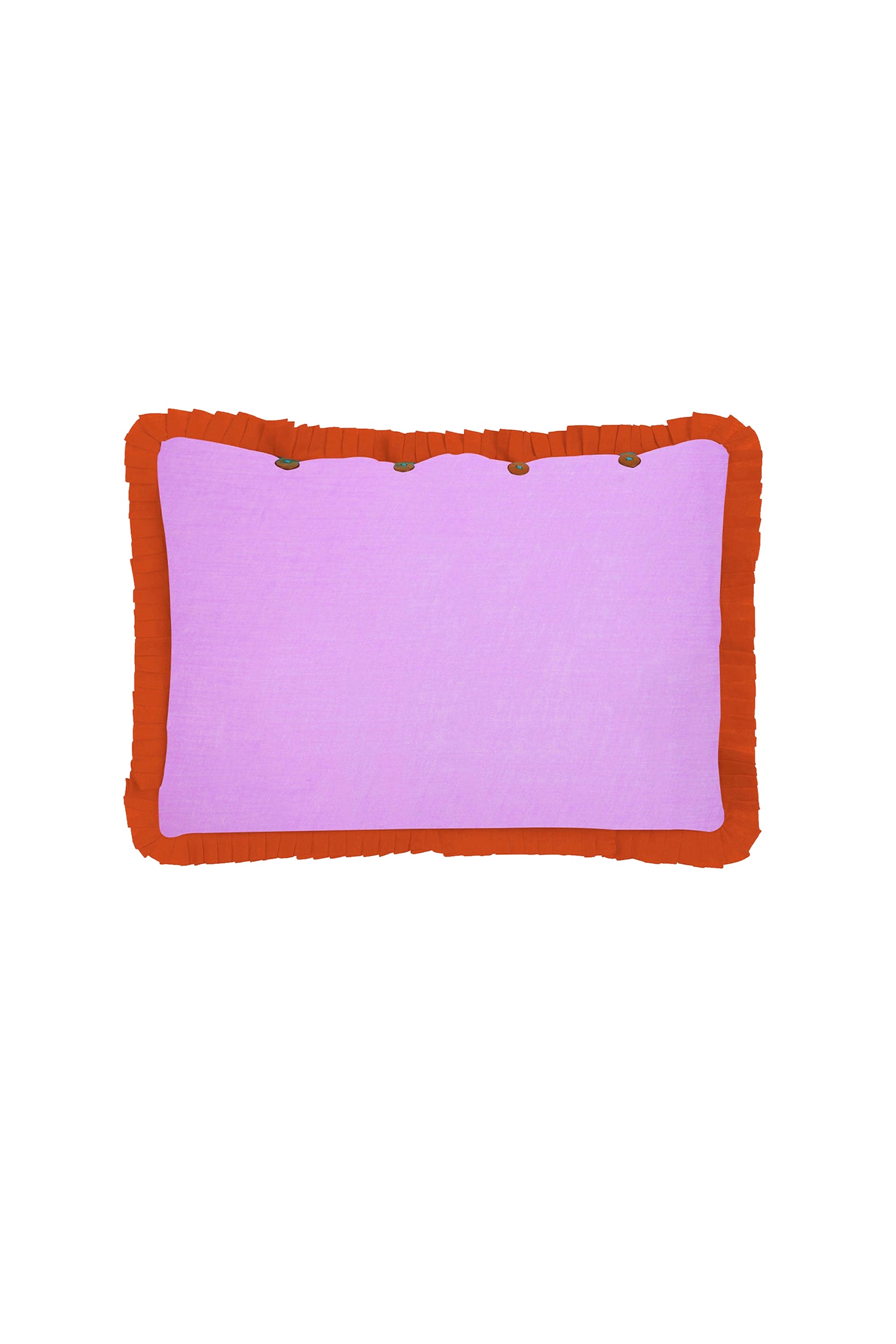Jaquikat cotton cushion cover - Green