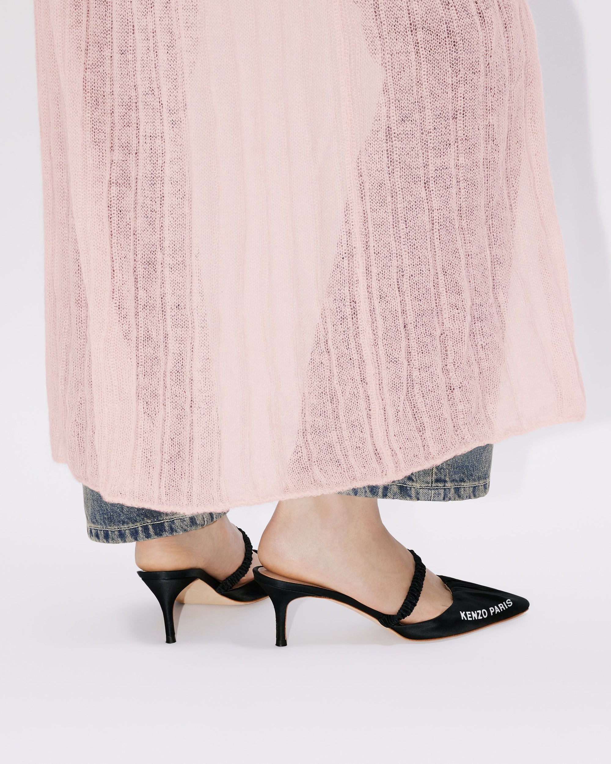 Sheer Solid Long Cardigan