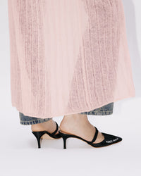 Sheer Solid Long Cardigan