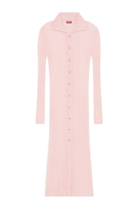 Sheer Solid Long Cardigan
