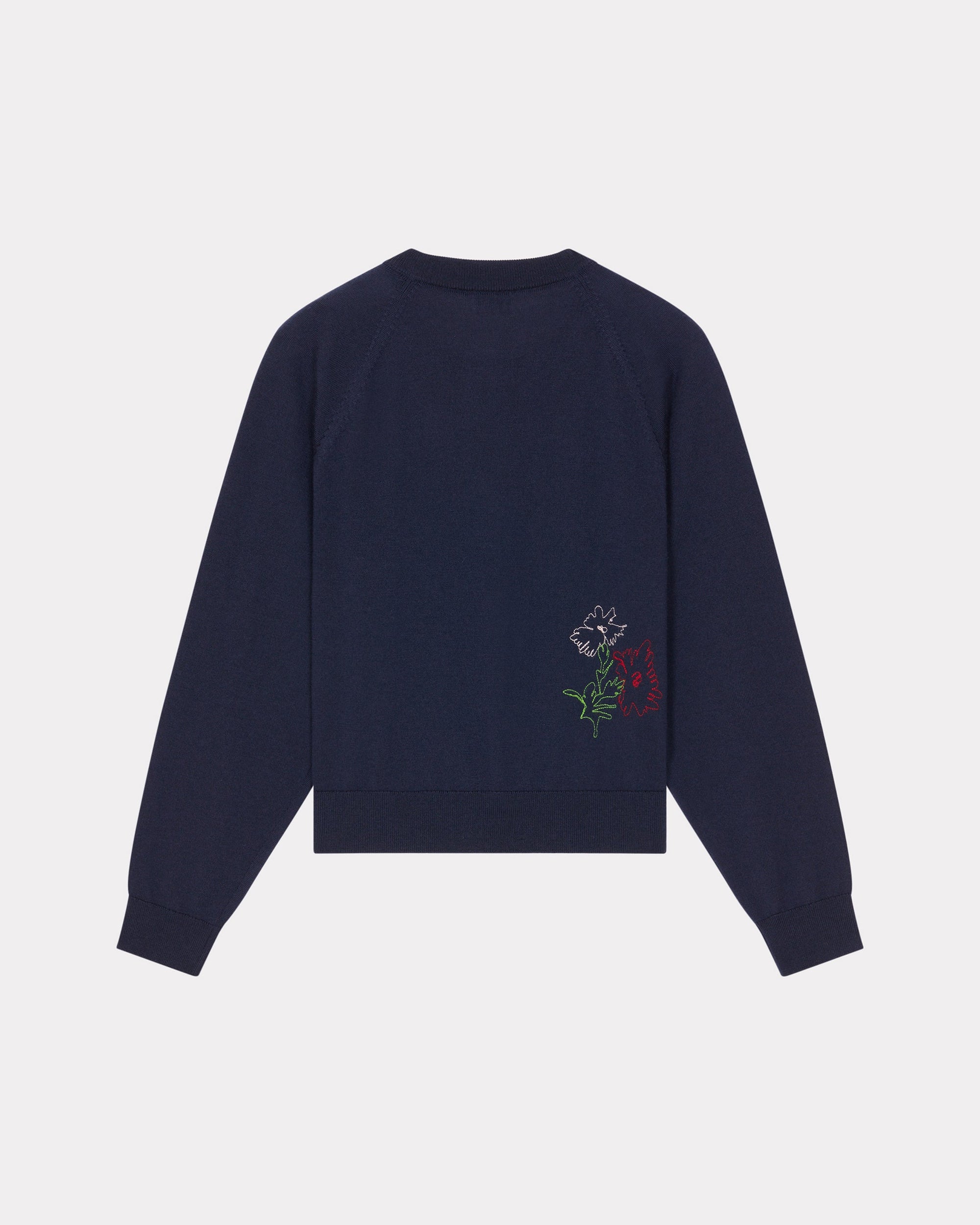 Kenzo Drawn Flowers Cardigan