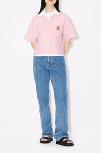 Chemise hawaïenne Boke Flower - Faded Pink