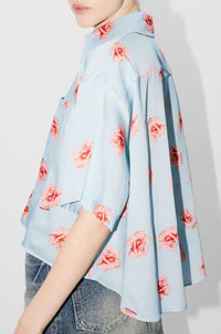 Kenzo Rose Cropped Shirt