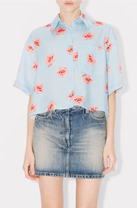 Kenzo Rose Cropped Shirt