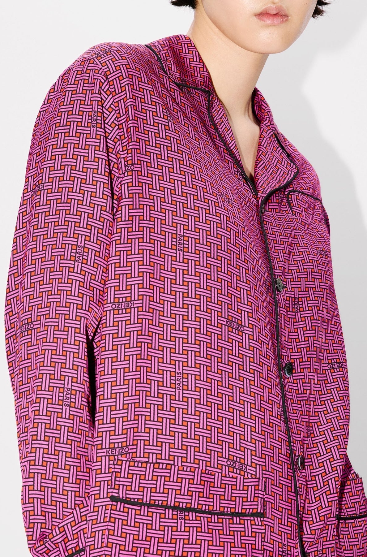 Kenzo Weave Oversize Shirt