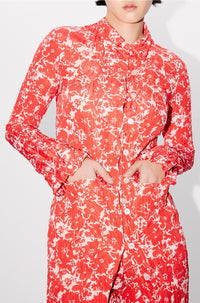 Flower Camo Cardi Dress