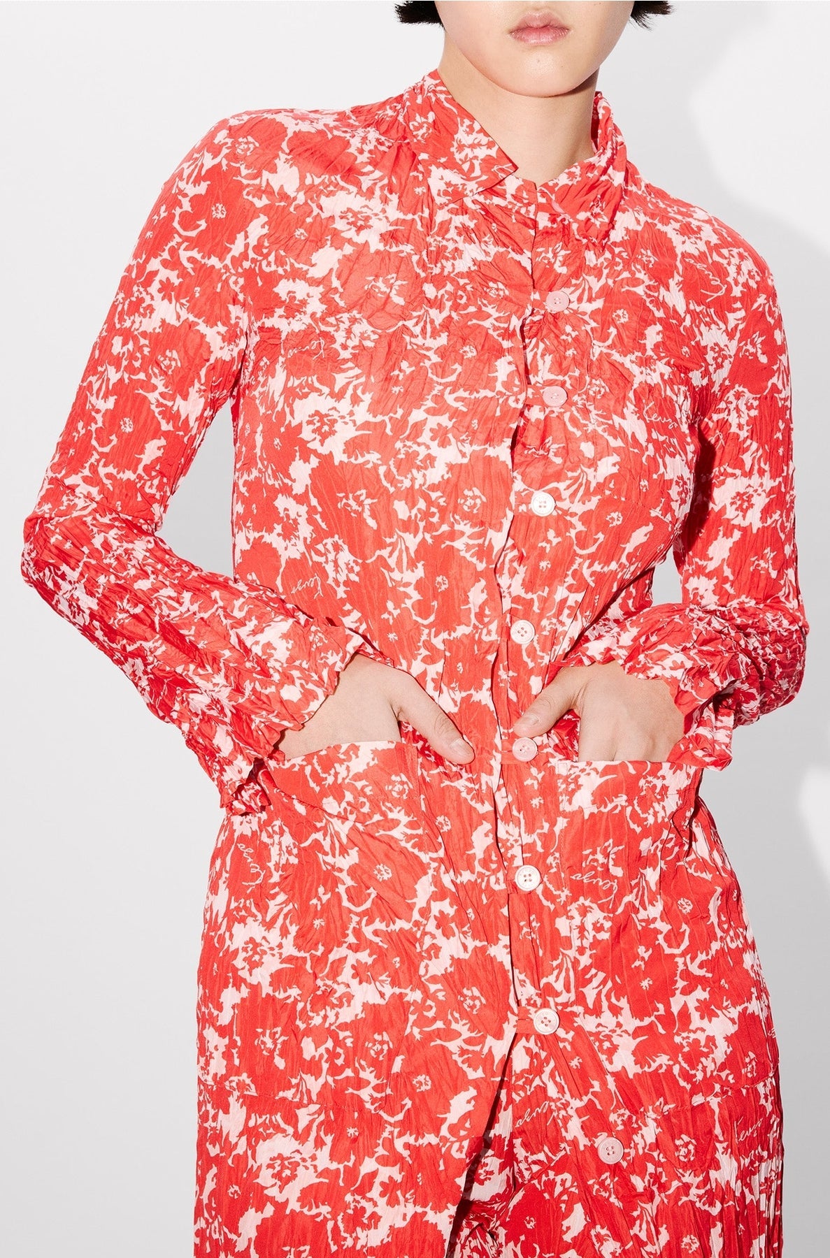 Flower Camo Cardi Dress