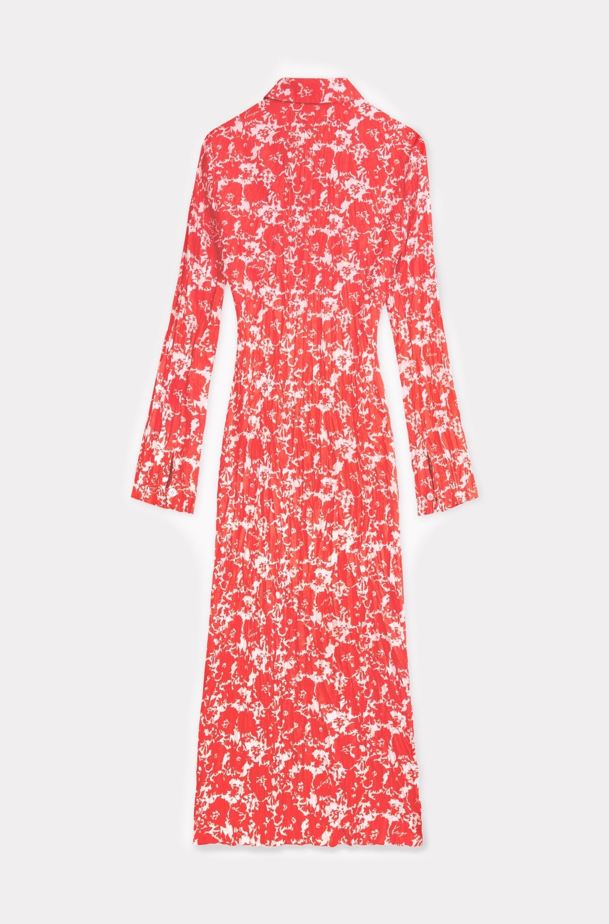 Cardigan-style maxi dress Kenzo Flower Camo - Medium Red