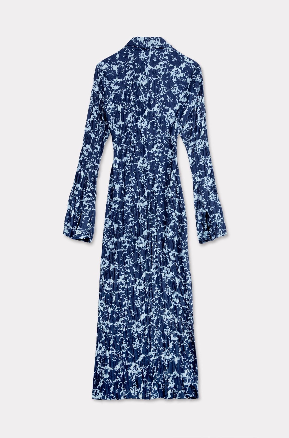 Kenzo Flower Camo Cardigan Maxi Dress - Midnight Blue
