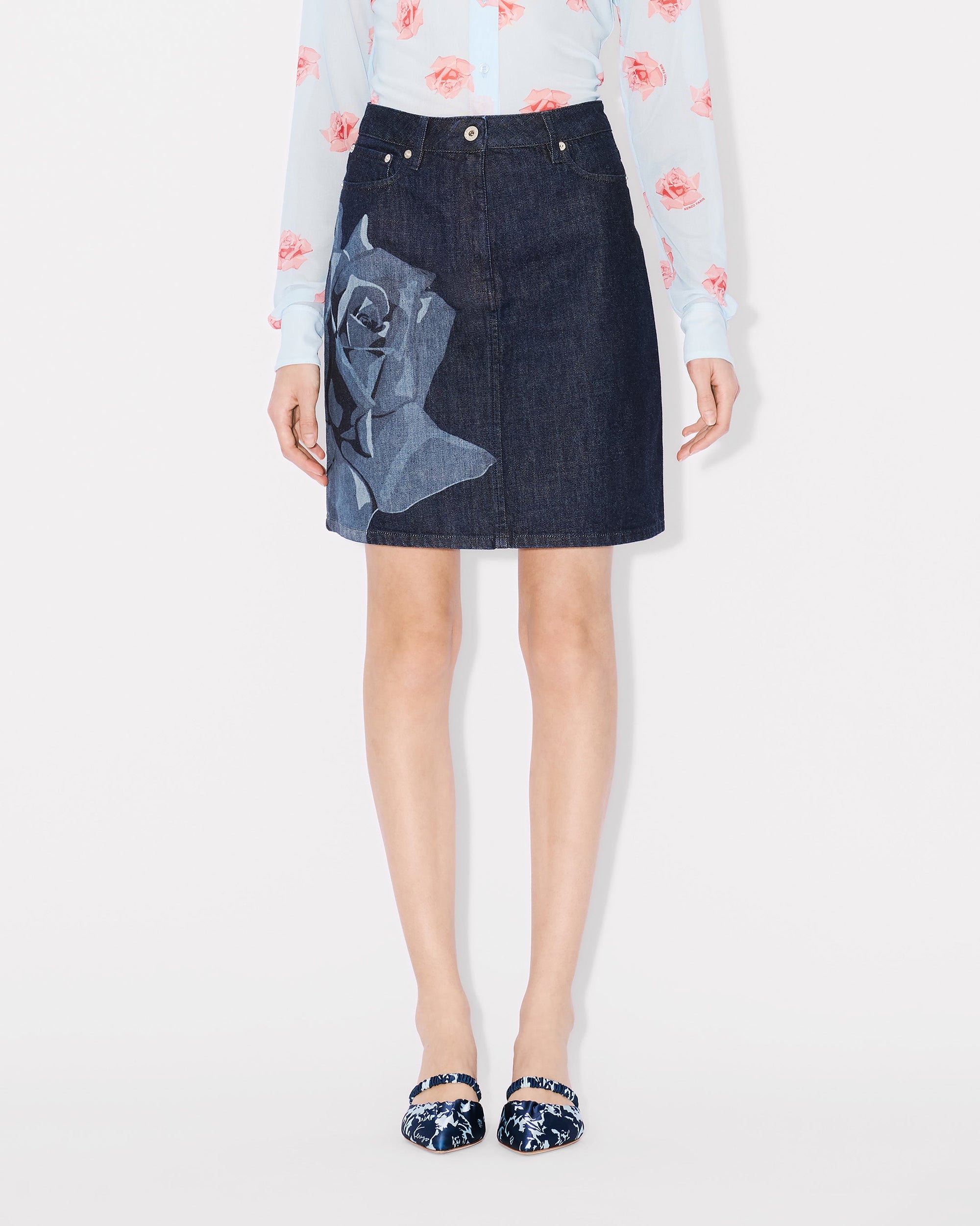 Kenzo Rose Small Skirt
