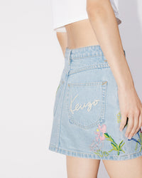 Drawn Flowers Small Skirt