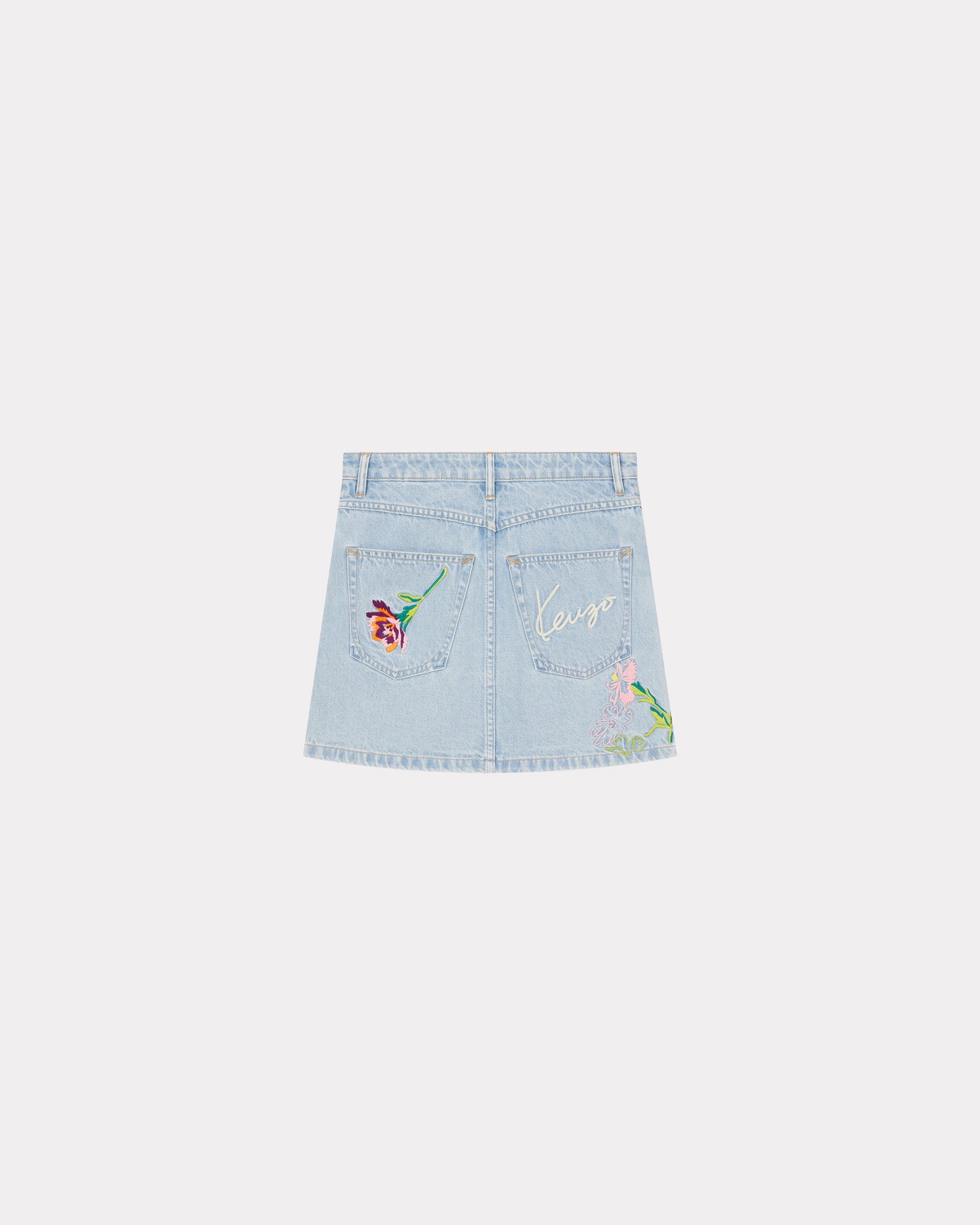 Drawn Flowers Small Skirt