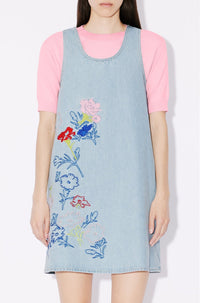Kenzo Drawn Flowers Dress