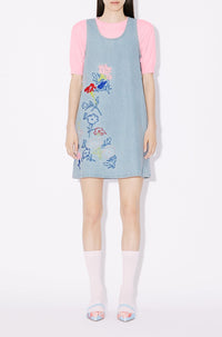 Kenzo Drawn Flowers Dress