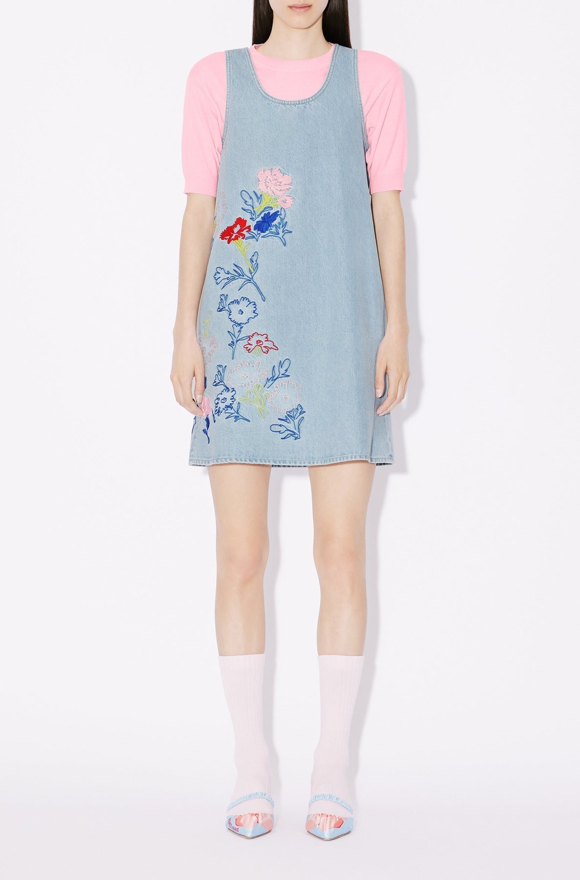 Kenzo Drawn Flowers Dress