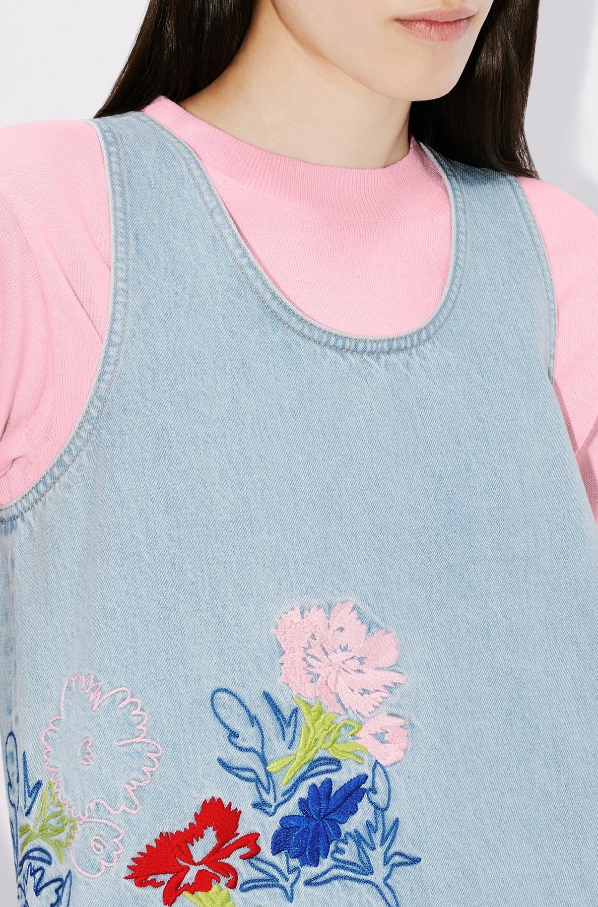 Kenzo Drawn Flowers Dress