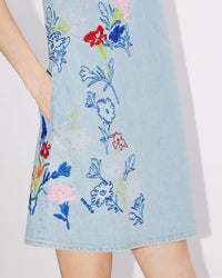 Kenzo Drawn Flowers Dress