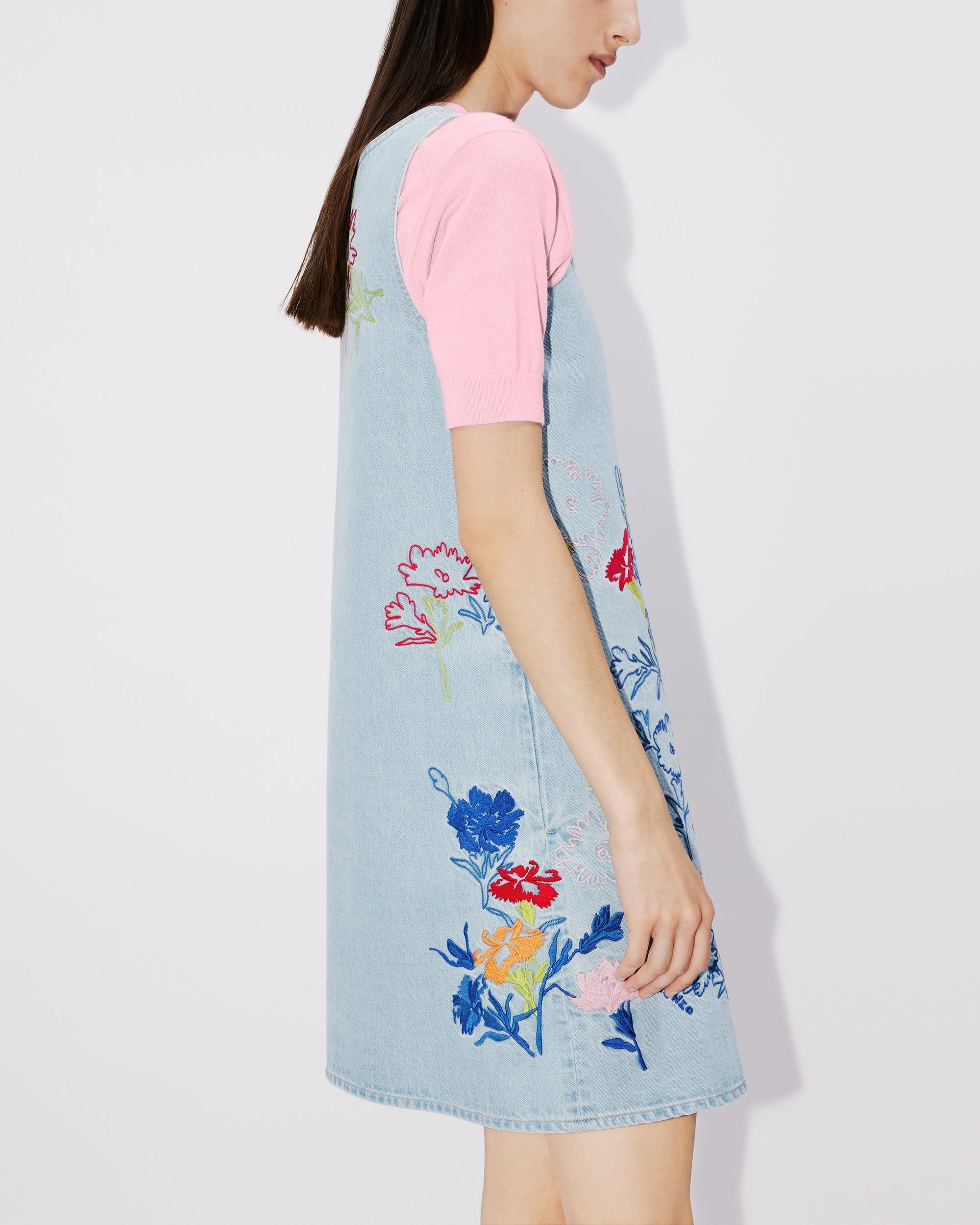 Kenzo Drawn Flowers Dress