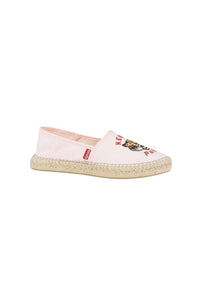 Lucky Tiger embroidered espadrilles - Faded Pink